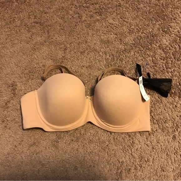 NWT Soma EMBRACEABLE MULTIWAY FULL COVERAGE BRA in Soft Tan  SIZE 40C - Picture 1 of 6